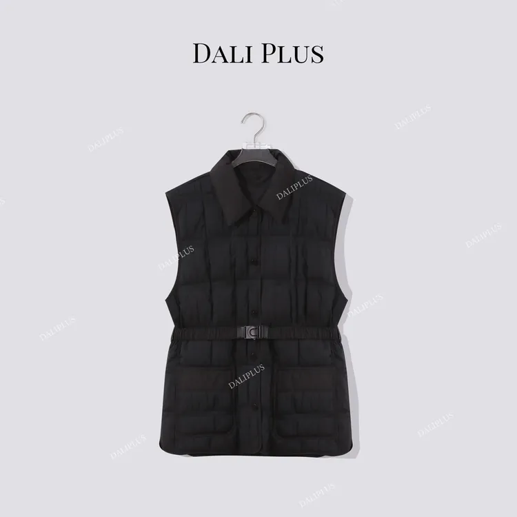 DALI PLUS“95鹅绒”三-宅马甲鹅绒服 百搭马甲外套-D5MM3070