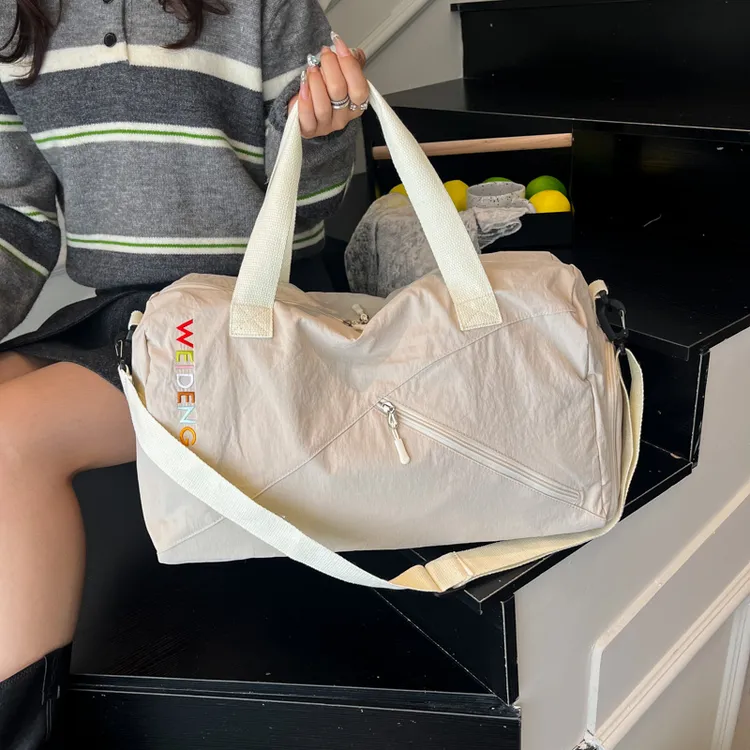 短途旅行包女轻便高颜值2025新款可套拉杆箱大容量外出旅游行李包