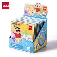 得力LB816蜡笔小新迷你徽章铁胸针勋章玩具卡通手工DIY徽章胸章