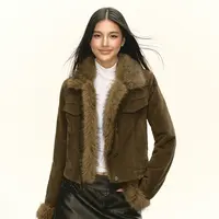 Ariseism 美式复古短外套女秋季新款上衣