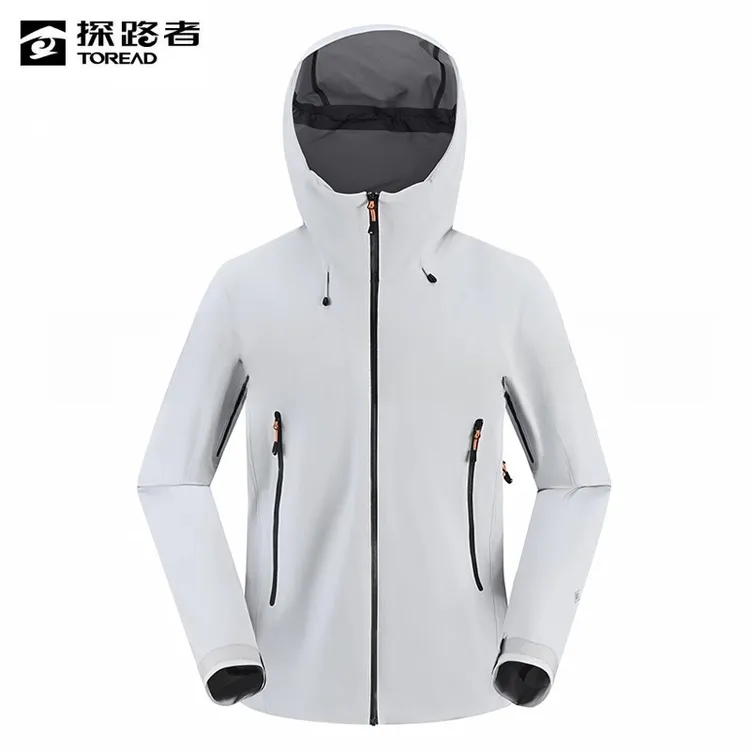 TOREAD/探路者单层冲锋衣2025春夏新款男式轻量冲锋衣休闲男款