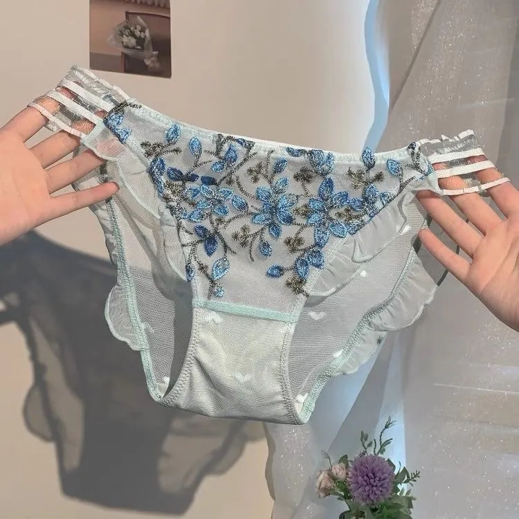 舒适时尚植物花卉女士家居裤（一组两条装）