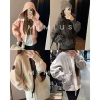 【mimius】七七 休闲撞色软糯保暖抓绒外套 G09065