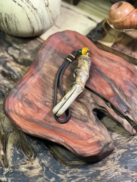 烟斗清理工具 清理斗钵 彩色老楠竹根 手工制作