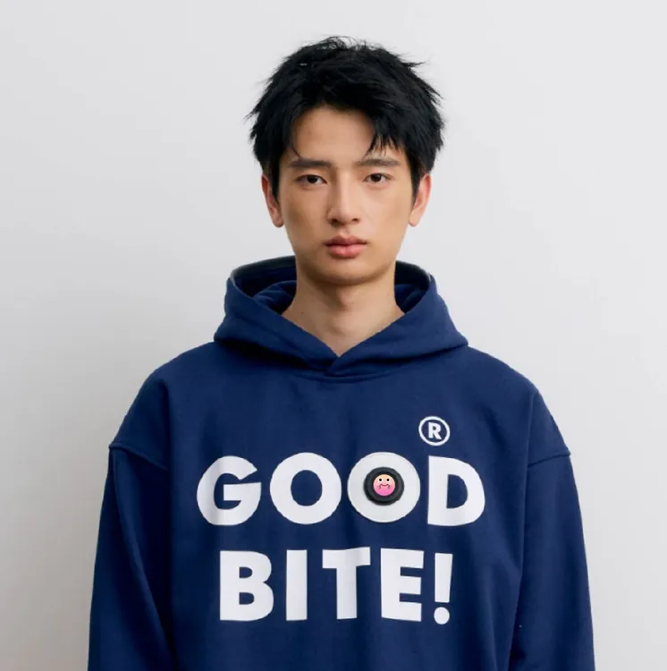 Goodbite文化时尚情侣连帽显示屏动态表情智能卫衣