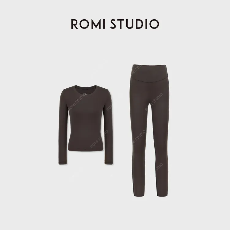 ROMI STUDIO“四针六线”双面磨绒可机洗贴肤保暖套装 RWCAS66785