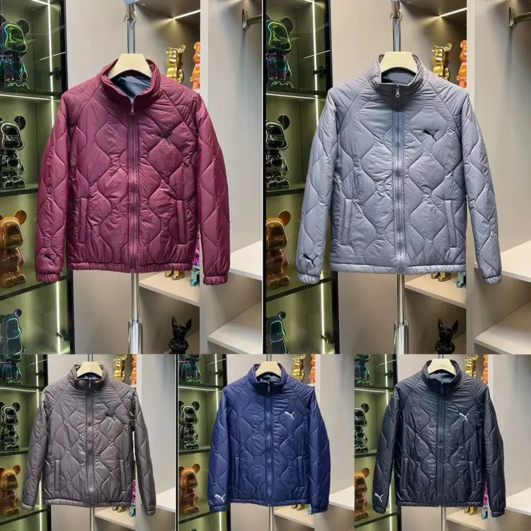 早冬新款潮男必备刺绣立领薄棉棉衣9908