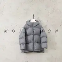 Moi et mon冬季新款小众设计师款羽绒服休闲百搭连帽羽绒服