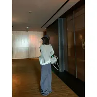 徐秋阳   宽腰头格子裤  秋季新款百搭时尚休闲显瘦休闲裤