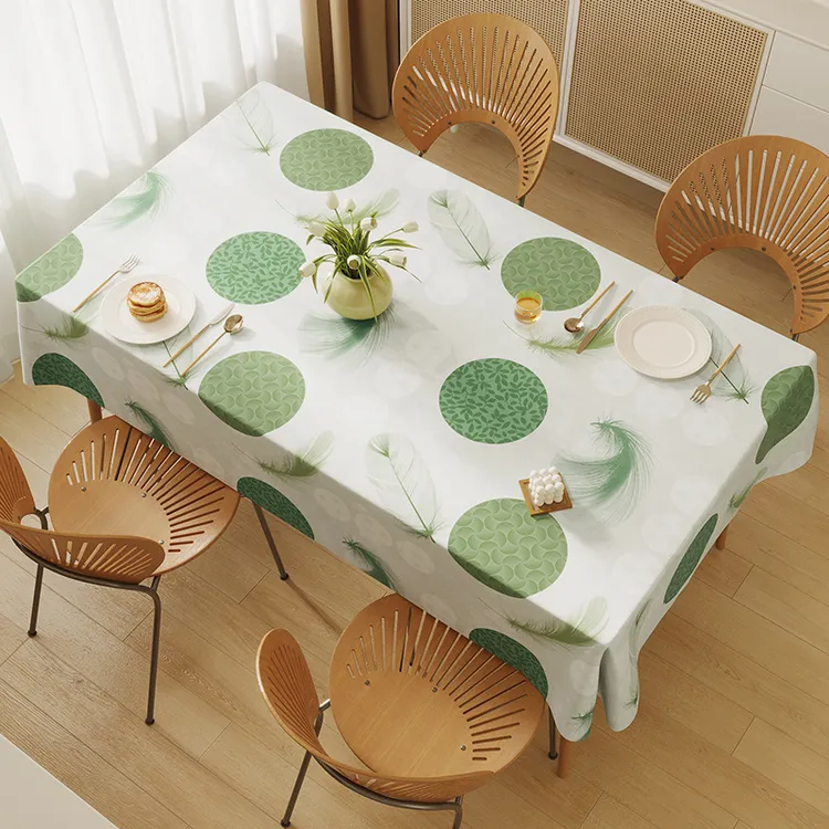 2025新款桌布防水防油防烫免洗轻奢高级感餐桌布长方形茶几台布