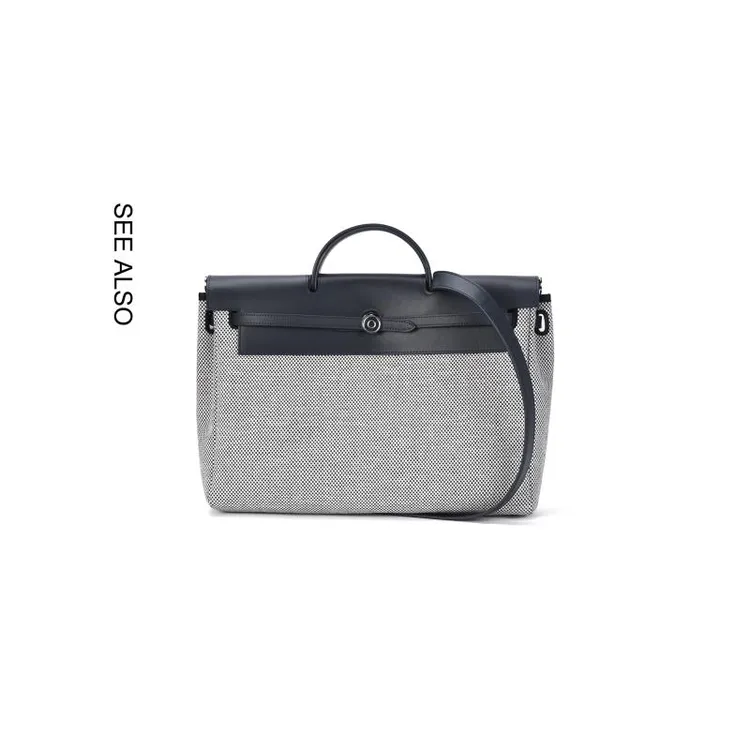 see also 帆布拼牛皮 手提单肩格纹斜挎包 男女情侣款 SA095商品图