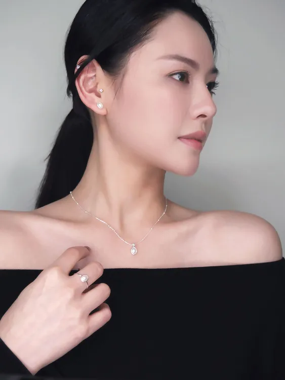 925银仿珍珠耳饰 通体925银饰耳饰耳钉高质感珍珠精致百搭