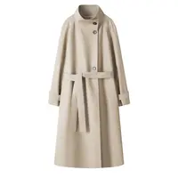 【捷克陨石】秋季轻奢气场洋气复古高级感立领风衣外套女XA38603