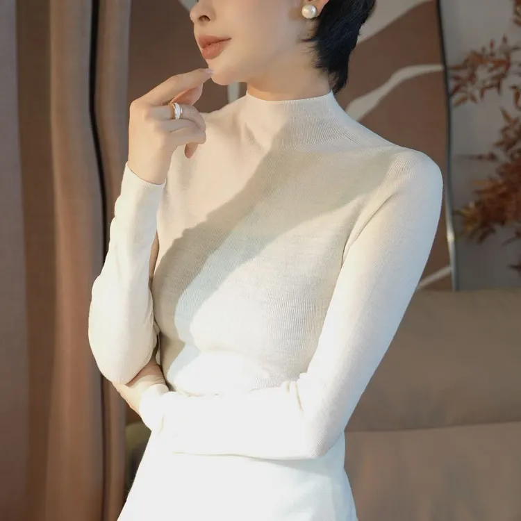 【100%绵羊毛扬子】高端OTW 18针80支针织打底 XM8027