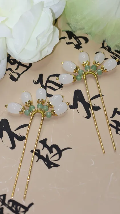 古风点缀小钗汉服唐风明制宋制清冷风发饰发钗