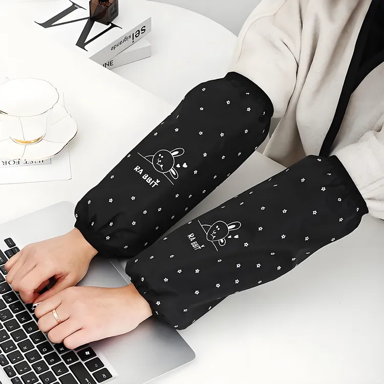 袖套女款爆款2025新款上班耐脏防水防油套袖秋冬季兔子护袖