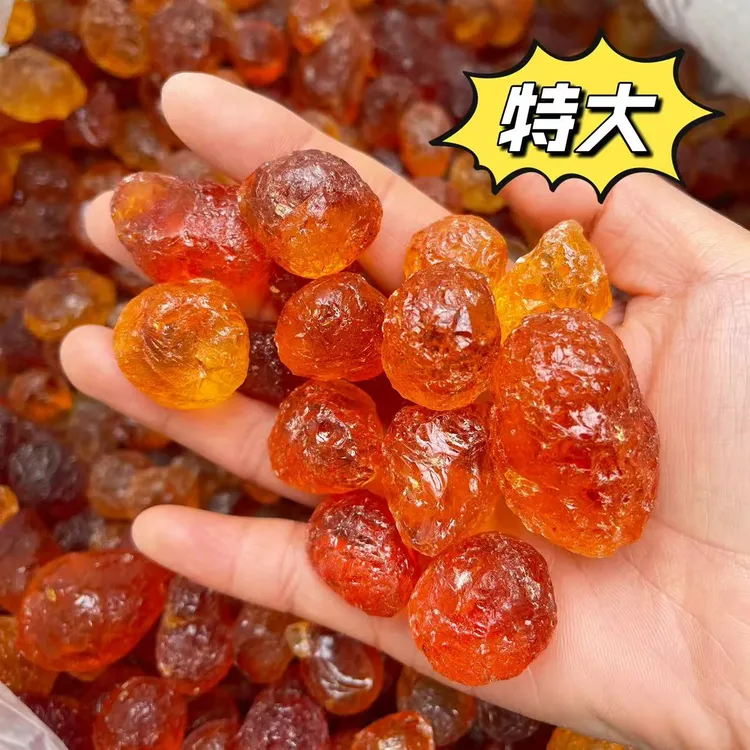 天然手工精修特大颗粒桃胶几乎无杂质正品可组合云南雪燕皂角米