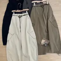 韩系休闲工装裤9165