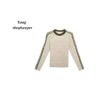 QJ/彤掌柜1682369 秋款2025静奢风羊毛天丝秀款简约显瘦减龄上衣