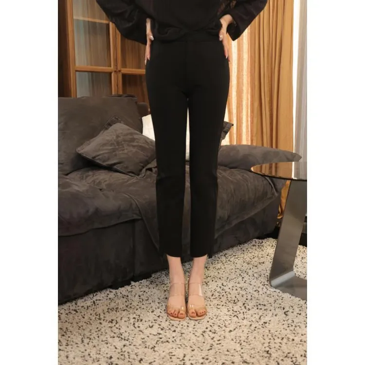 Tender Jinger春女士新款休闲通勤弹力直筒裤子【匠】T2302TS41032