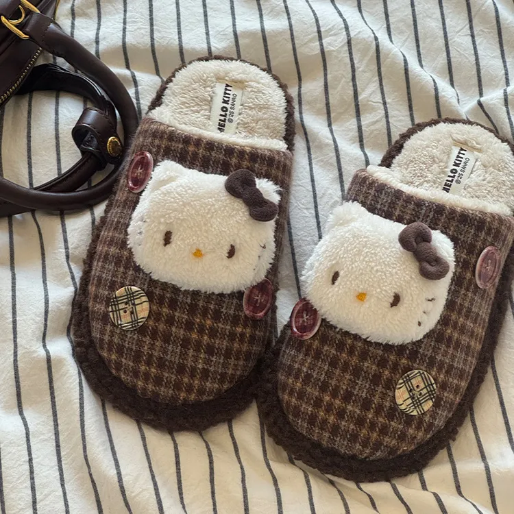 棉拖鞋女款冬天防滑毛绒软底加绒茸茸保暖鞋室内家居2026新款拖鞋