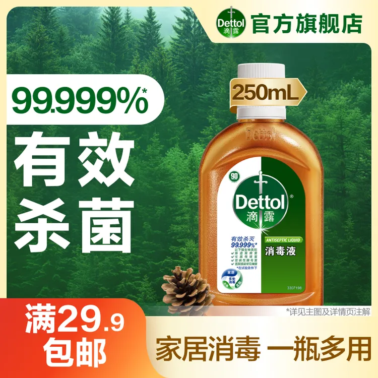 滴露消毒液250ml消毒衣物家居消毒除菌除螨多用途