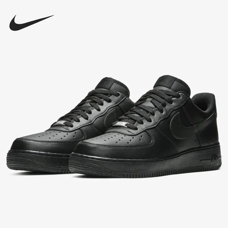 Nike/耐克 AF1 黑武士 经典低帮空军一号运动休闲板鞋CW2288-001
