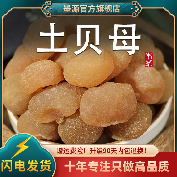 土贝母中药材土贝大贝母地苦胆草贝非野生新鲜干货大粒新货可打粉