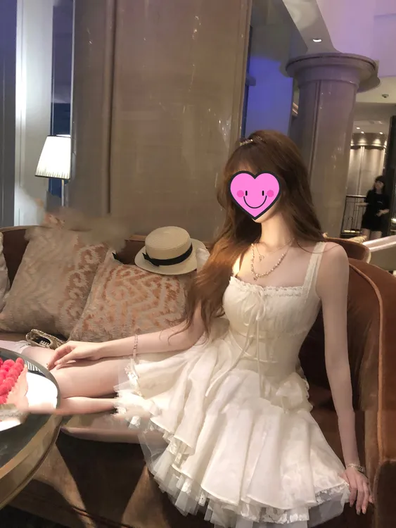 法式甜美风减龄公主裙女2025夏季流行单品新款短裙小个子约会裙子