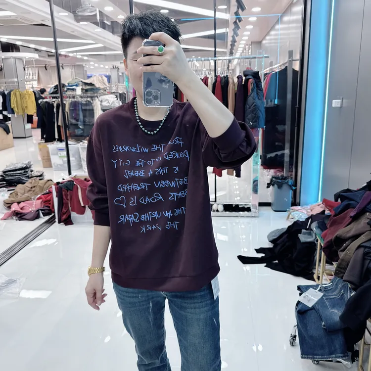 优质新款大版穿3季2色字母中长上衣3515欧美