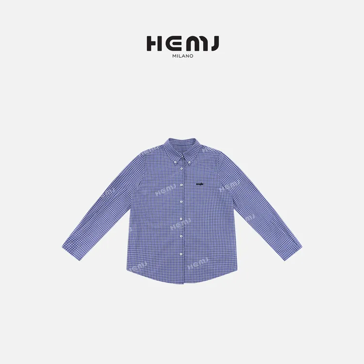 HEMJ 和梦洁"岁月如歌"春季高品质感薄款休闲长袖衬衫 MD1A0210