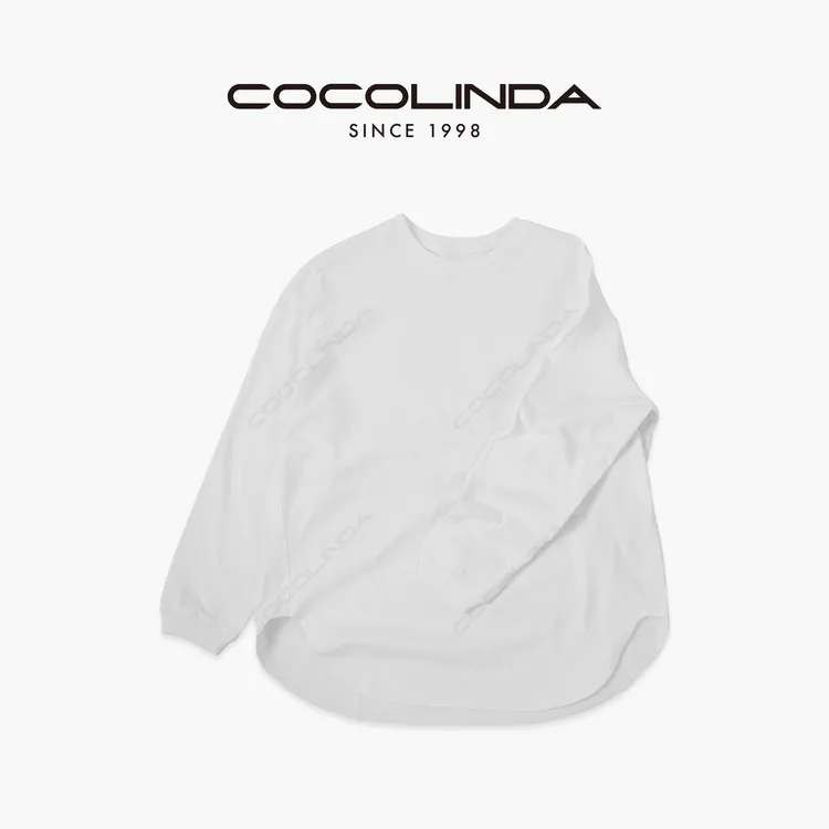 COCOLINDA|  100%棉柔软亲肤打底圆角T恤T5490