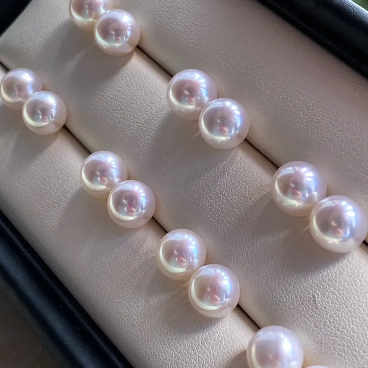 诸暨珍珠耳饰天然淡水真珍珠耳钉女S925银馒头珍珠淡水耳环养耳洞