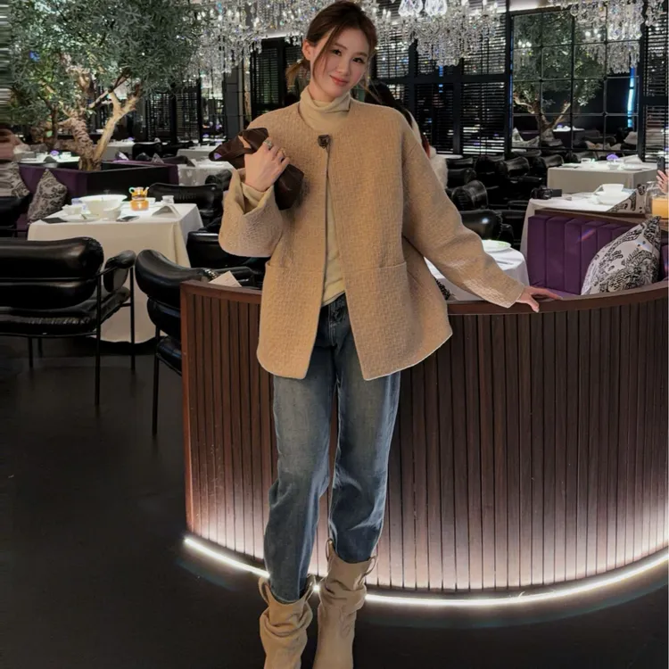 5 YYL 肉桂法棍裤 加磨毛  2025冬款上新winter  2510015