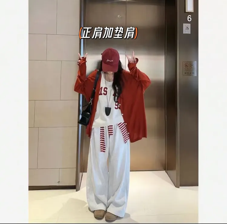 (雯雯子推荐)韩版防晒外披+字母印花背心+高腰阔腿裤+披肩套装女