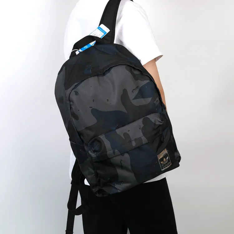 （断码处理）阿迪达斯三叶草男女运动休闲时尚学生书包双肩包H34627