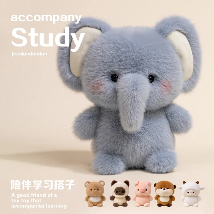 可爱桌伴娃娃玩偶毛绒玩具陪伴学习搭子小摆件公仔生日小礼物饰品