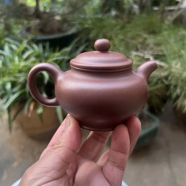 沈中伟150 cc容量老料紫砂壶