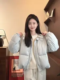 【Niche Young】90白鸭绒时尚休闲百搭加厚短款羽绒服QD10827