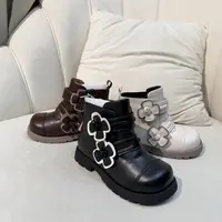 923【莫】儿童时尚休闲加绒短靴-245G17