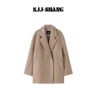 SJJ-SHANG【秘鲁大衣】Max款意大利苏利羊驼毛➕羊毛大衣q135547p