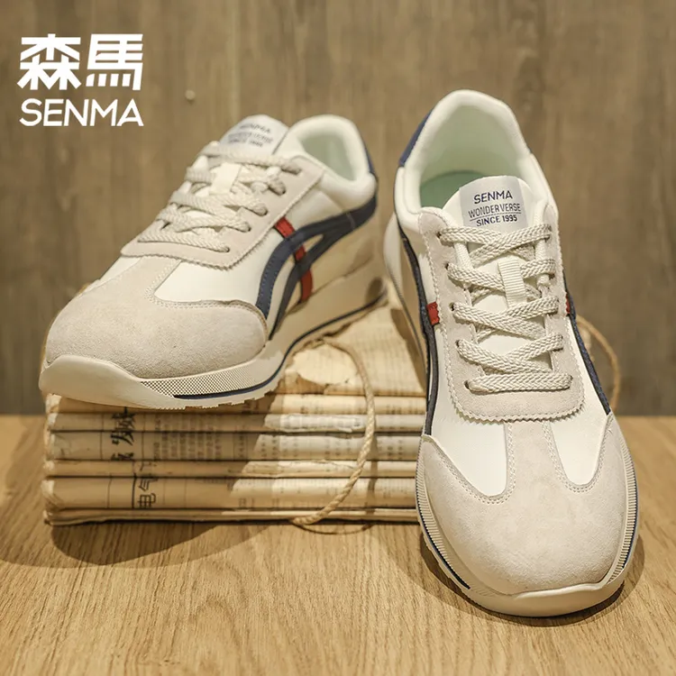 森马男鞋冬季爆款低帮休闲百搭时尚防滑通勤高品质轻便舒适阿甘鞋