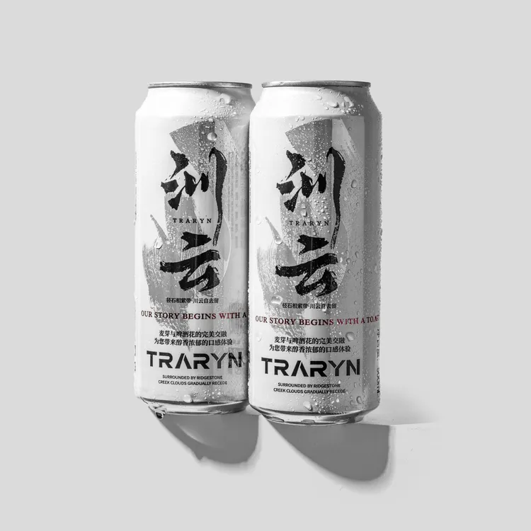 汌云全麦拉格原麦汁浓度11.0°P自然发酵纯粮鲜原浆啤酒500ml*6罐