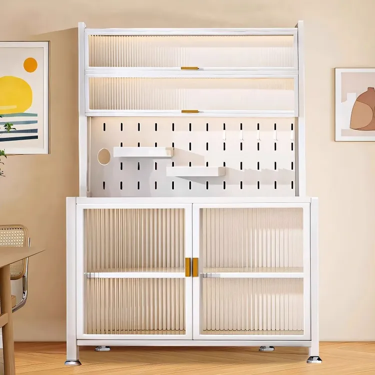 婴儿喂养台收纳柜宝宝用品置物架落地多层多功能大容量整理储物柜
