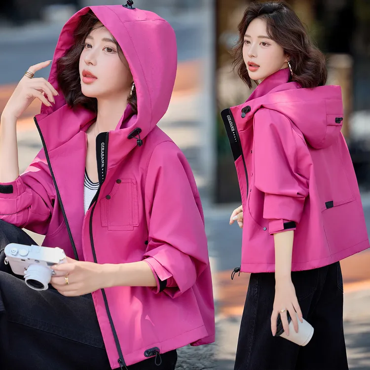 现货2025年秋季新款时尚百搭外套年轻韩版个性短外套