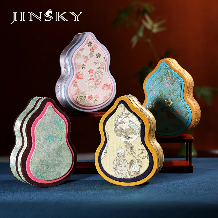 首饰盒/箱 国风首饰盒文玩玉器吊坠收纳盒宫廷风饰品珠宝礼盒手链