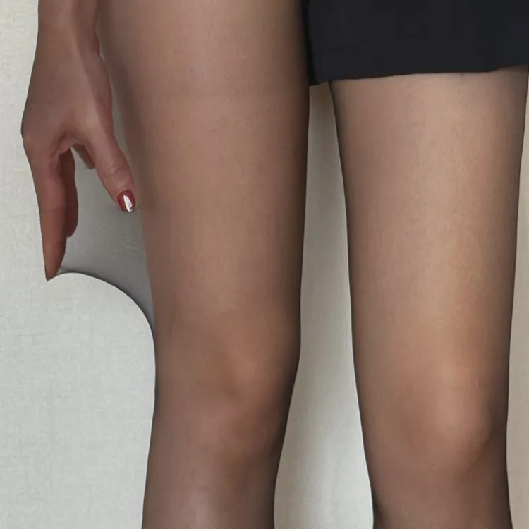 妧物[多件优惠]哑光T裆黑色丝袜1D透肉超薄款黑丝 零感丝羽墨黑