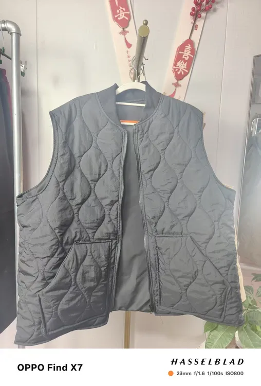 【刘齐氏】保暖大码女装胖mm棉马甲170-250斤秋冬款冬季百搭时尚