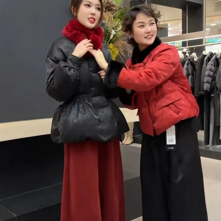 2025冬季新款潮流韩版爆款网红外套裤子女uyQO12
