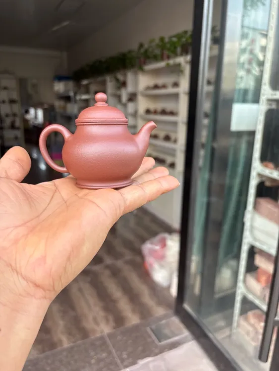 宜兴紫砂茶壶原矿底槽清手工110cc小容量内推孔